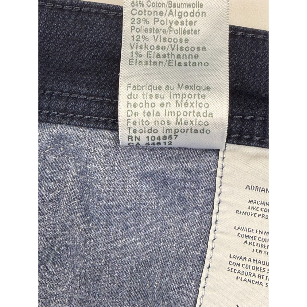 AG Adriano Goldschmied Everett Slim Straight Jeans Men's 40x34 Dark Wash Indigo - Picture 4 of 9